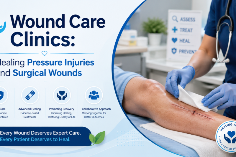 Wound Care Clinics: Healing Pressure Injuries and Surgical Wounds