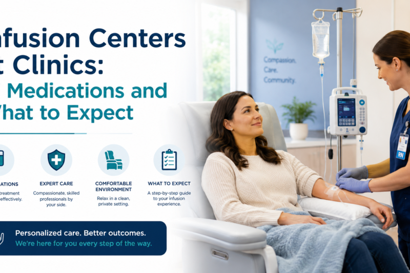 Infusion Centers at Clinics: IV Medications and What to Expect