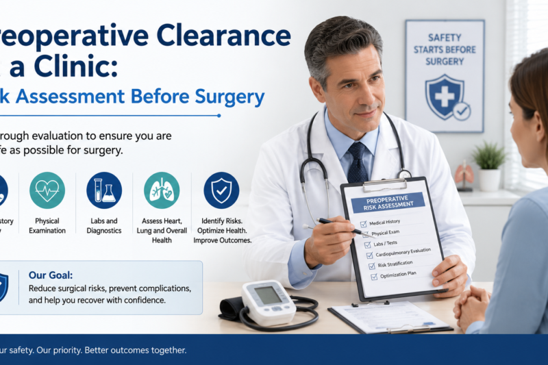 Preoperative Clearance at a Clinic: Risk Assessment Before Surgery