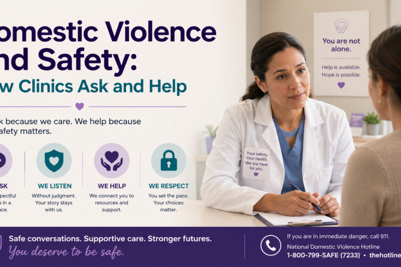 Domestic Violence and Safety: How Clinics Ask and Help