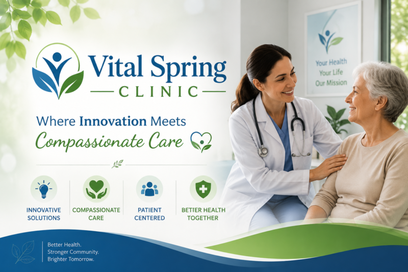 Vital Spring Clinic : Where Innovation Meets Compassionate Care